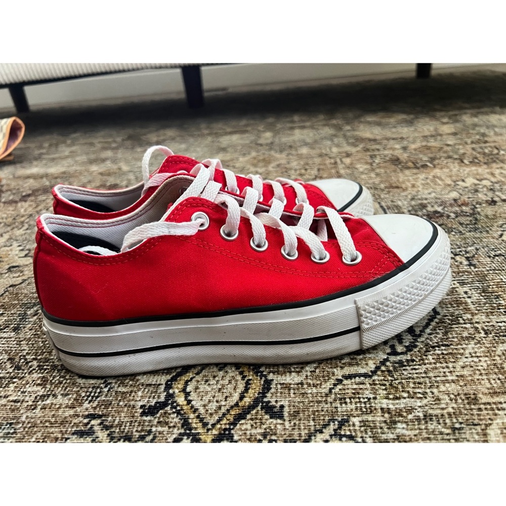 Red Converse Sneakers